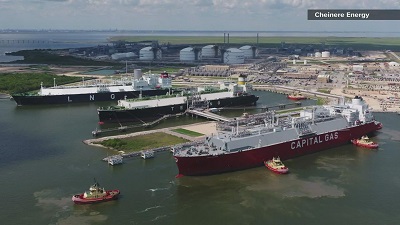 Cheniere Sabine Pass LNG facility